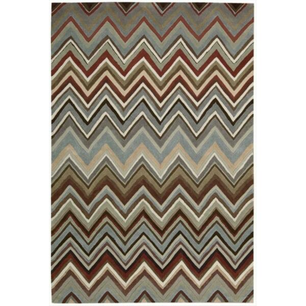Nourison Contour Area Rug Collection Multi Color 3 Ft 6 In. X 5 Ft 6 In. Rectangle 99446039910